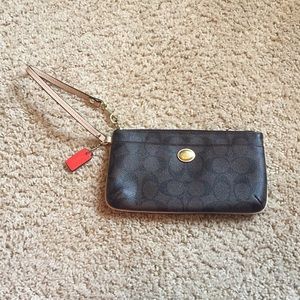 Coach Large Wristlet